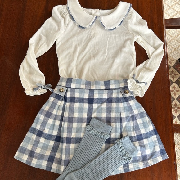 NWOT- MAX STUDIO SKIRT! TOP AND SOCKS - Picture 1 of 5